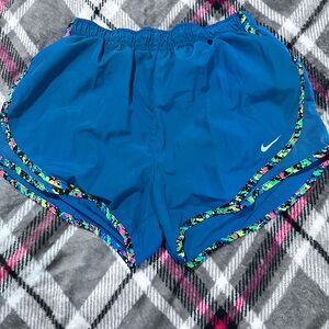 Nike Women's Blue Athletic Shorts